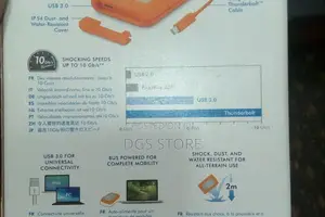 Lacie Rugged Thunderbolt 1TB Hard Drive