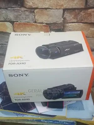 Sony Handy Cam (FDR AX40) Camera