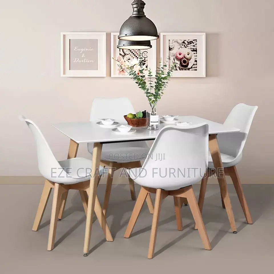 Dinning Table Set With Four Chairs