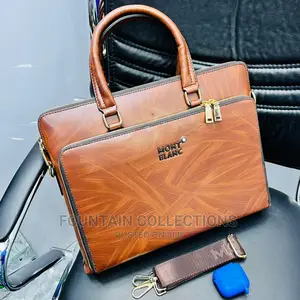 New Mont Blanc Men's Laptop Briefcase