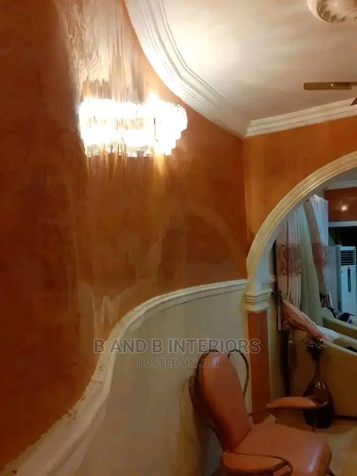 Wall Designed, Stucco Paint Design, Marble Design Paint