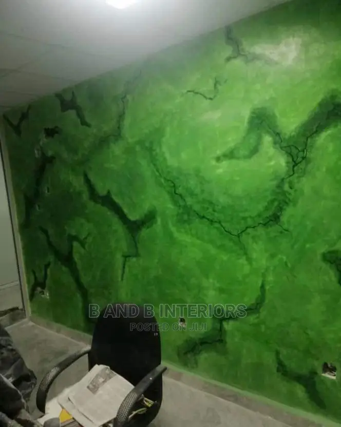 Wall Designed,Stucco Paint Design, Marble Design Paint