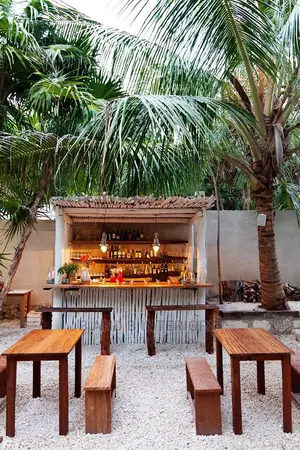 Bamboo Design Bar, Tiki Hut Bar,Garden, Garage