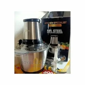 Heavy Duty Mr Steel(3L) Yam Pounder Food Processor