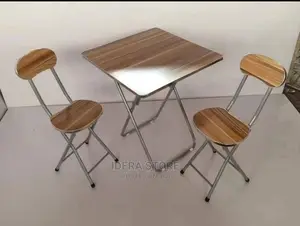 Adjustable Laptop/Reading Table and Chair Wooden Metals