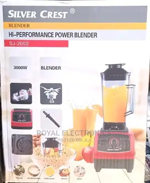 Very New Silvercrest(6500w-Js-2002) Food Processor Blender