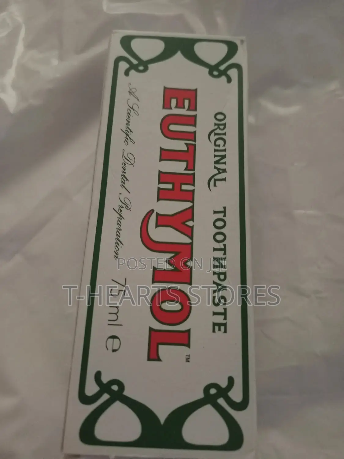 Euthymol Original Toothpaste -75ml