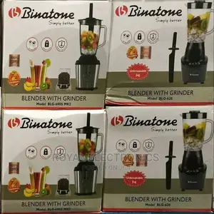 Standard New Binatone Blender/Grinder Blg-620-500w-1.5l