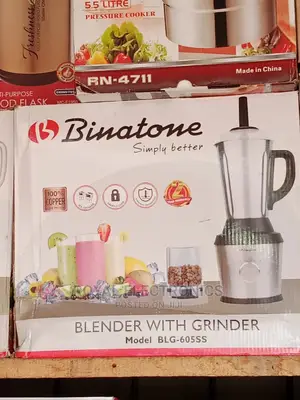 Authentic Binatone Blg–605ss Stainless Blender-Grinder -1.5l