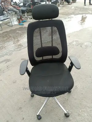 Head Rest Swivel Net Office Chair