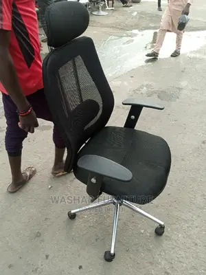 Head Rest Swivel Net Office Chair
