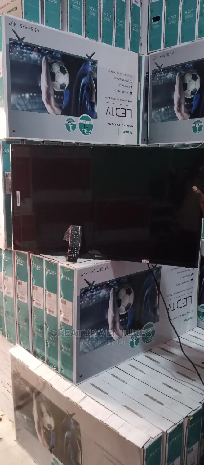 HISENSE TV 43 Inches LED,FULL HD,New Edition,Tiny Frame.