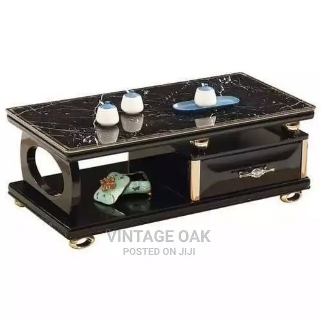 Imported Coffee Table With Storage Cabinets.