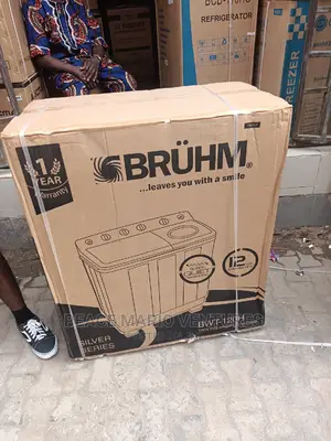 Original Bruhm Washing and Spinning Washing Machine Manual