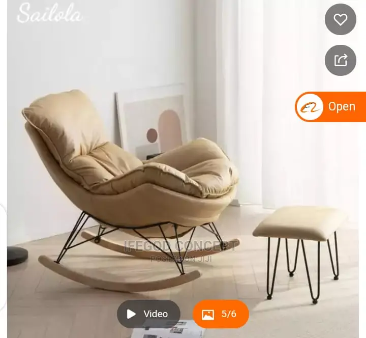 Relaxing Leather Chair