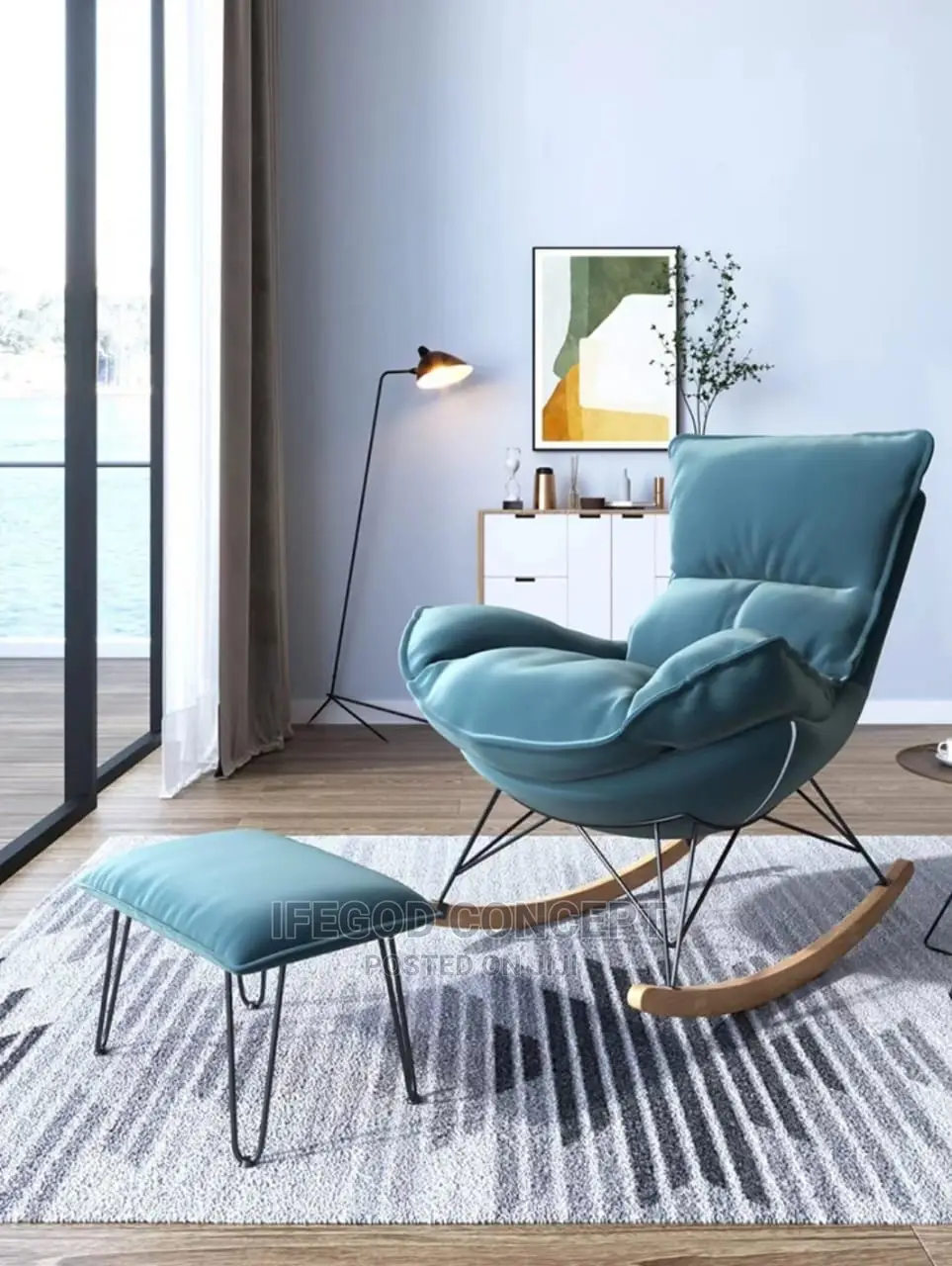 Relaxing Leather Chair