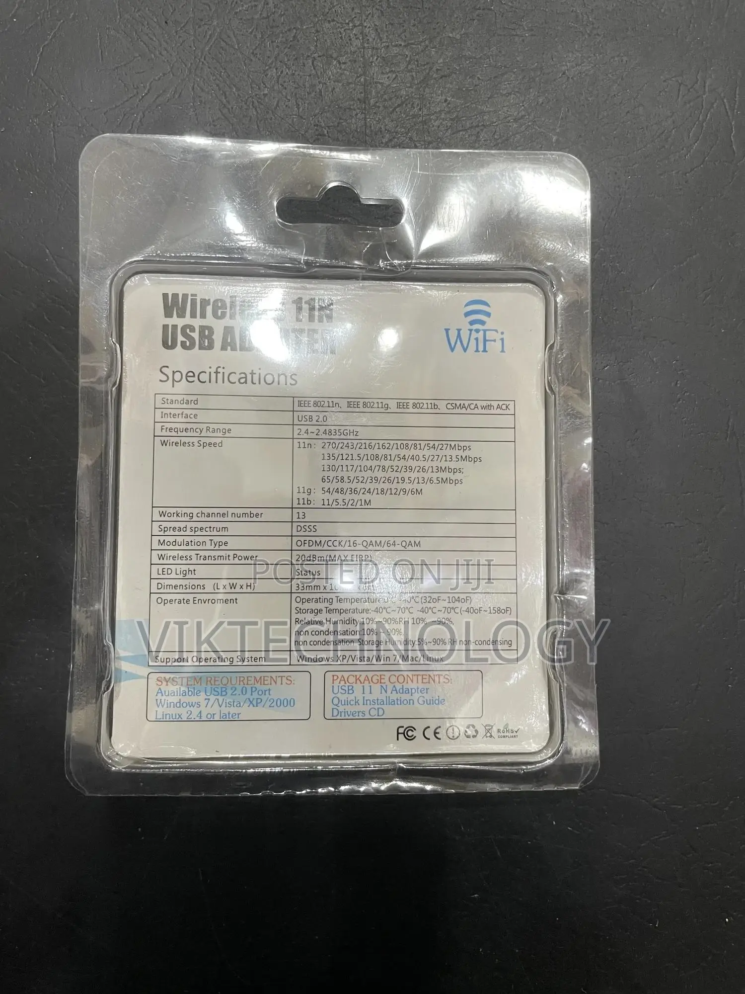 USB 2.0 Wireless Adapter