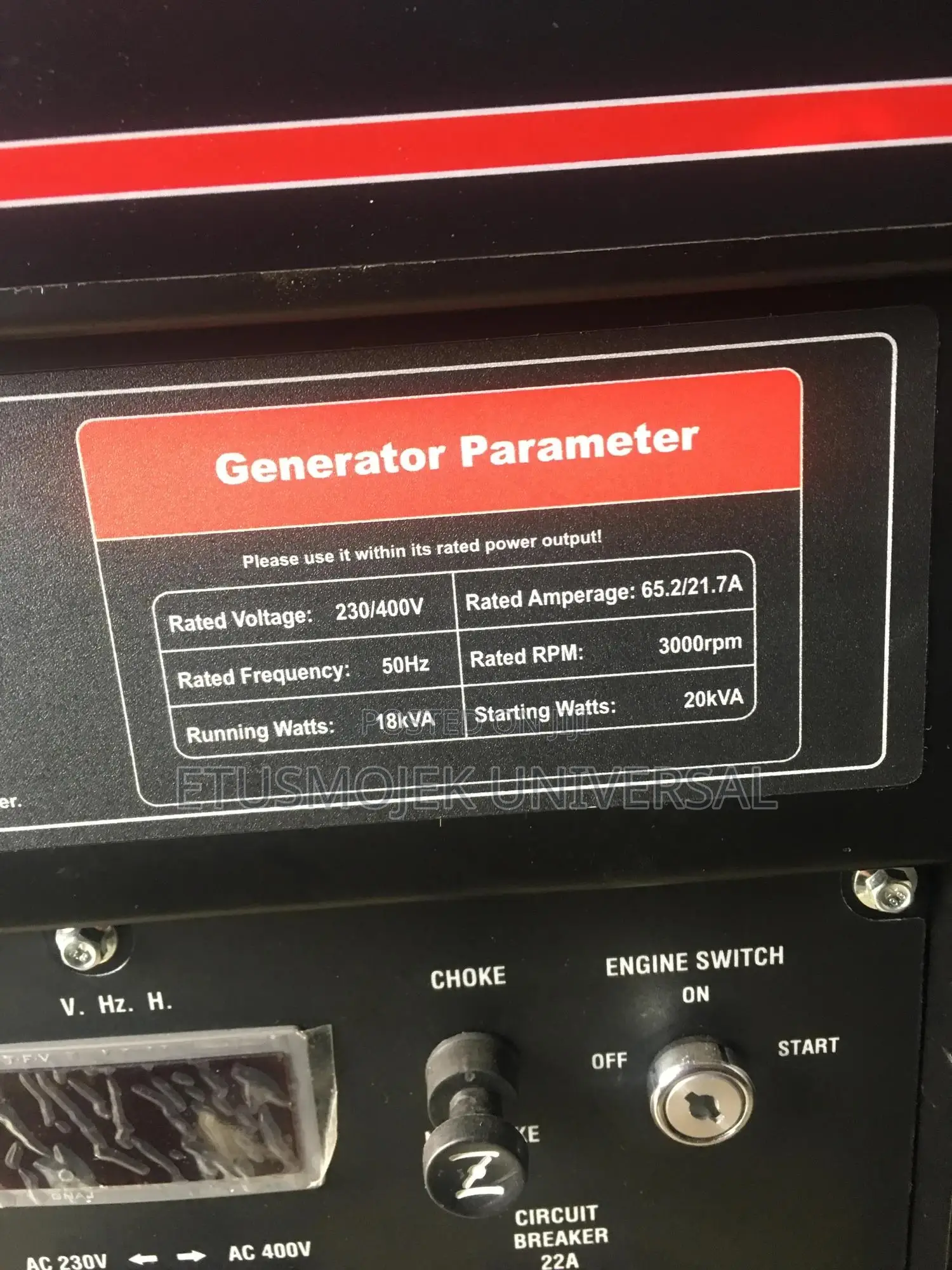 18kva Senci Petrol Generator