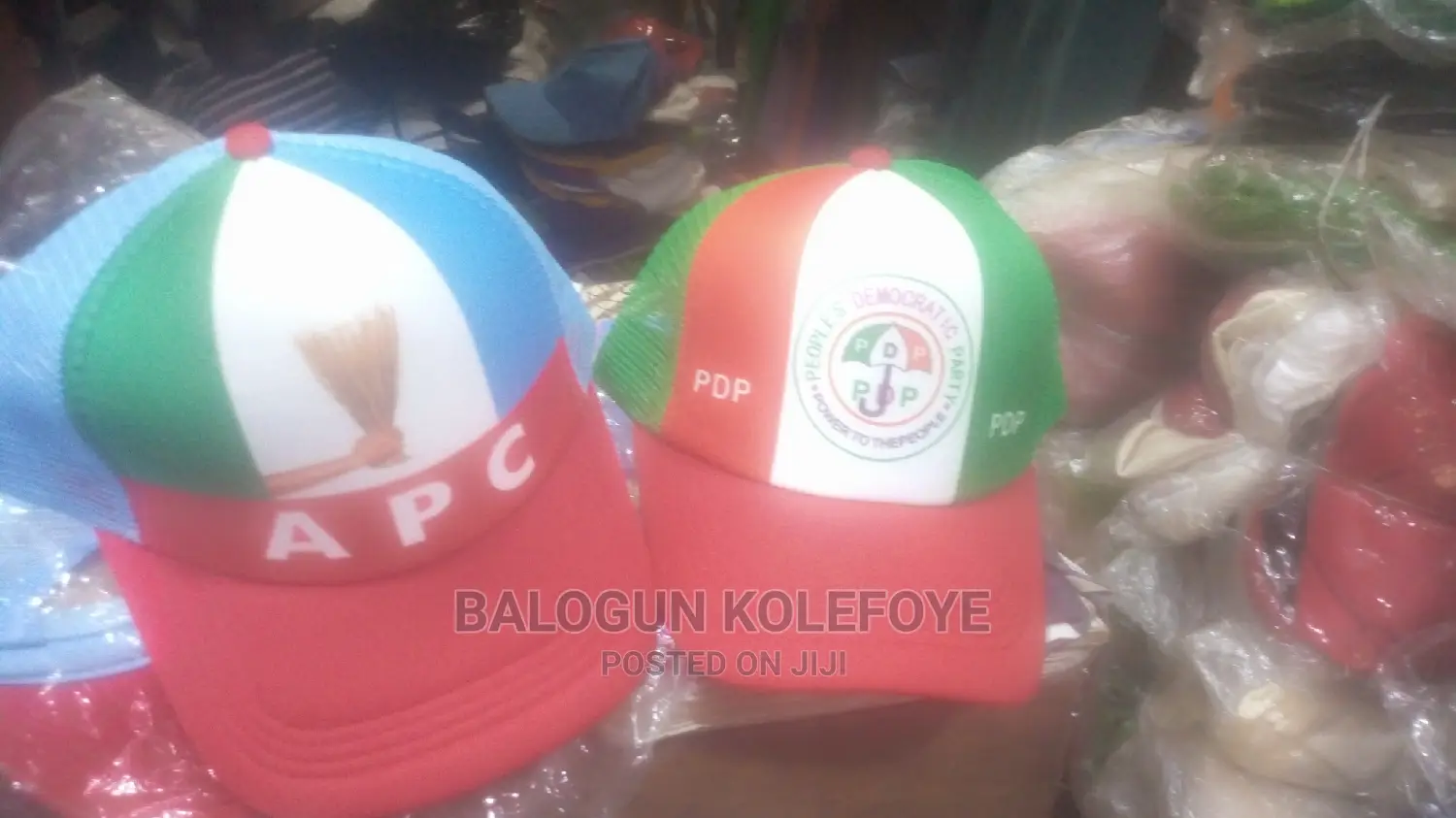 Customized Face Cap for Election