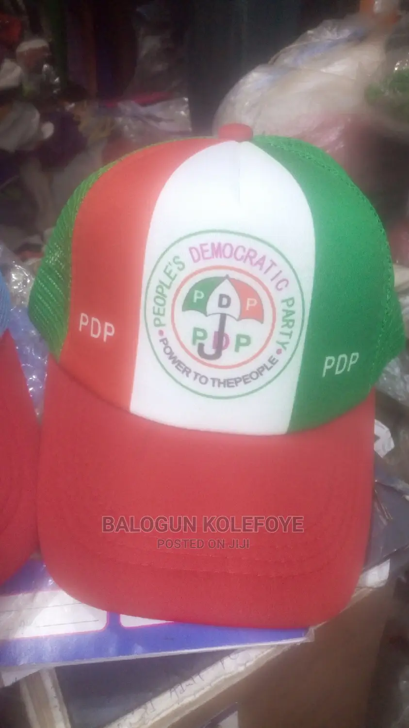Customized Face Cap for Election