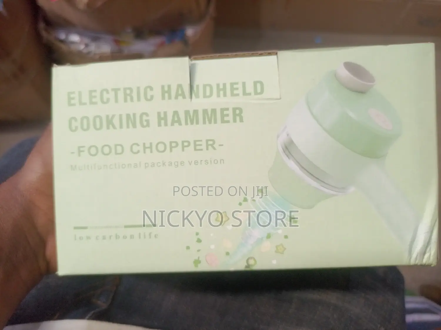 Rechargeable Electric Vegetable Chopper (Usb Food Processor)