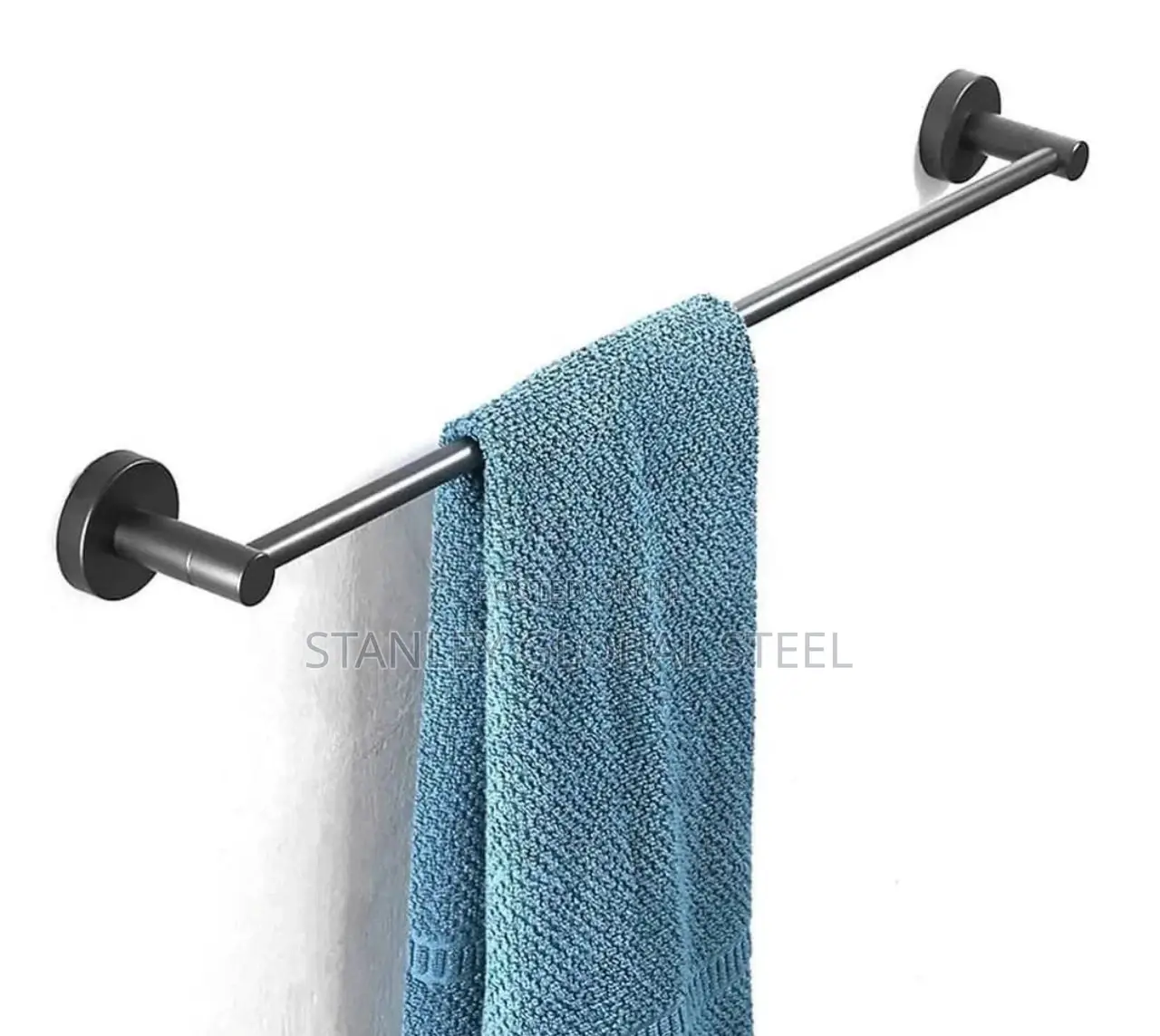Black Towel Rail