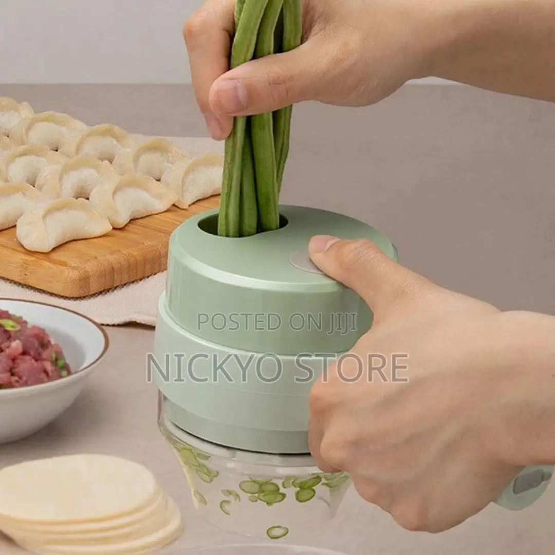 Rechargeable Electric Vegetable Chopper (Usb Food Processor)