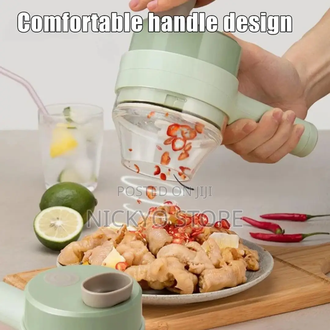 Rechargeable Electric Vegetable Chopper (Usb Food Processor)