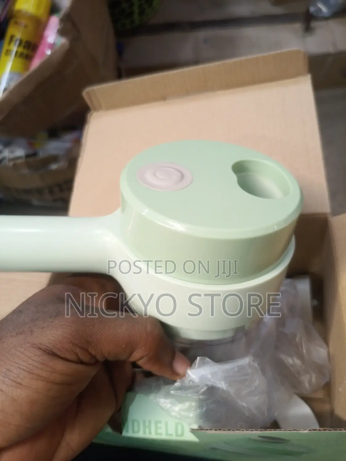 Rechargeable Electric Vegetable Chopper (Usb Food Processor)