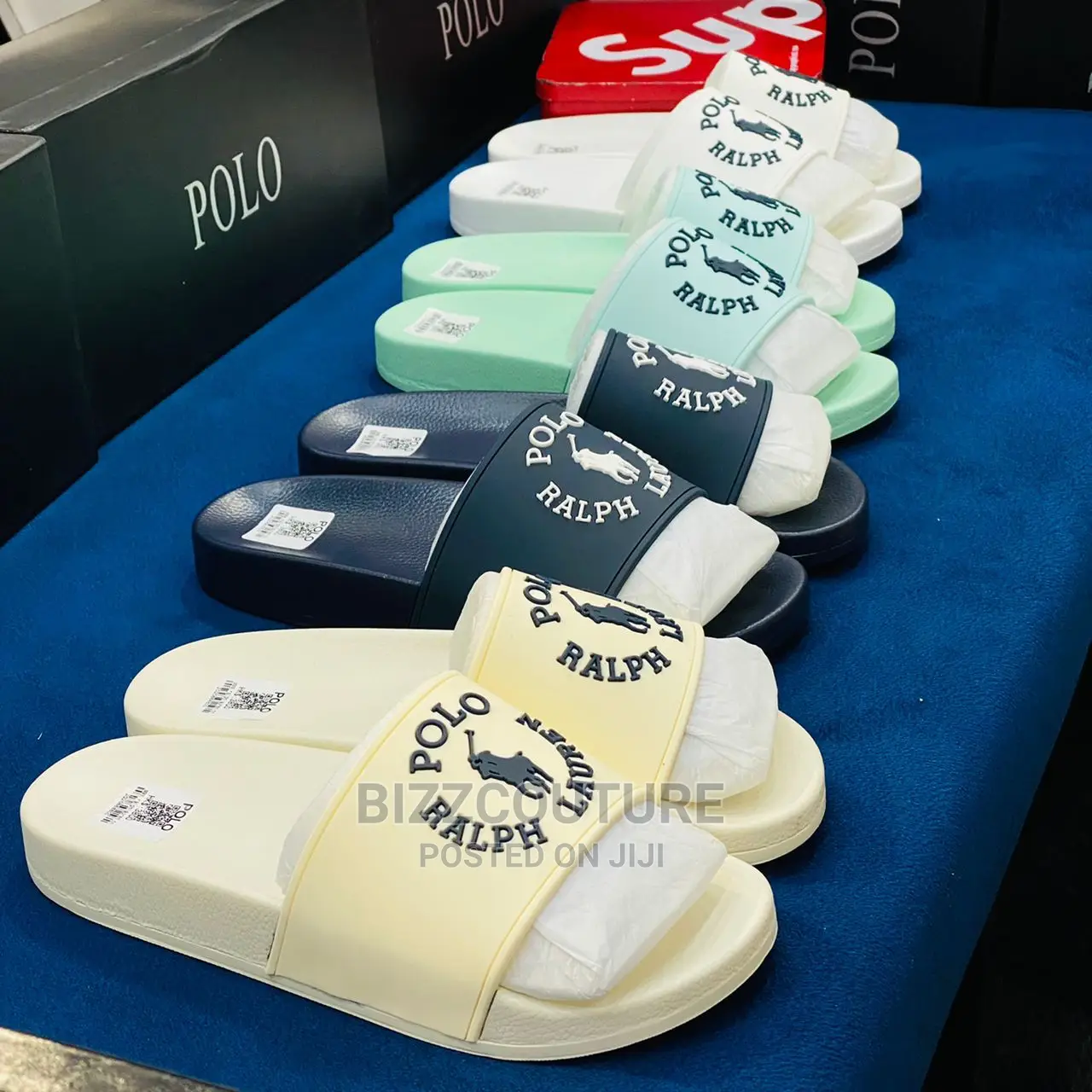 High Quality RALPH LAUREN Slides Available in Store