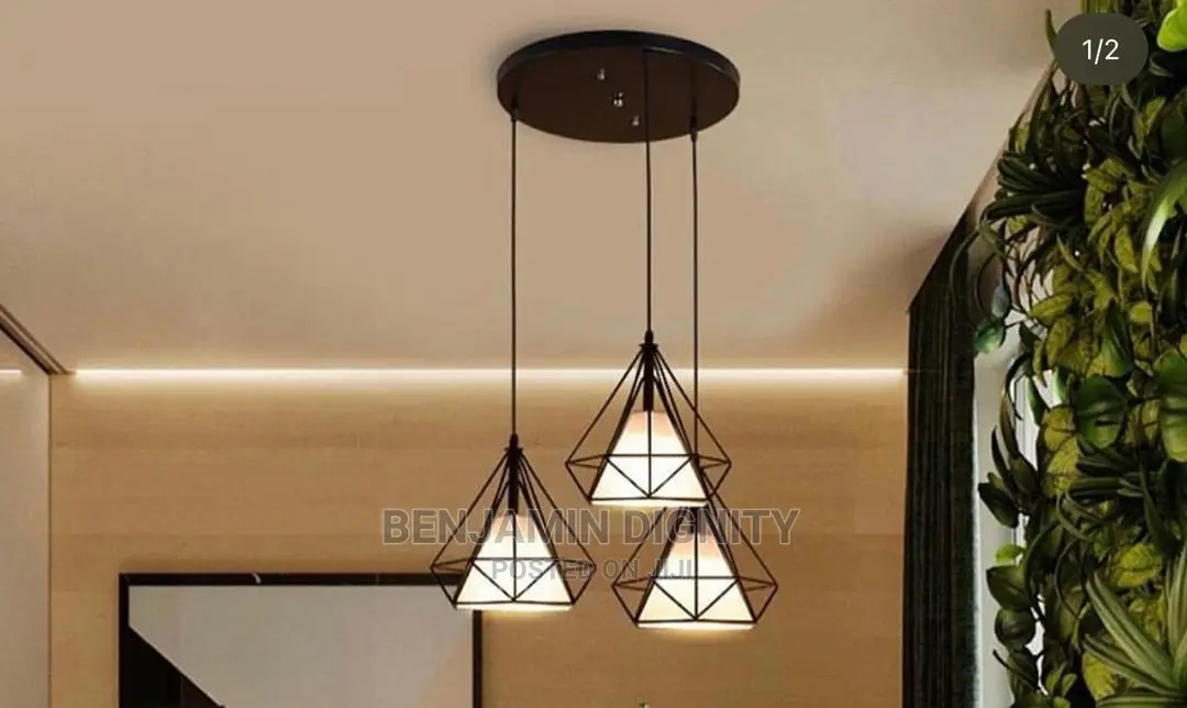 3 in 1 Dropped Pendant Light 
