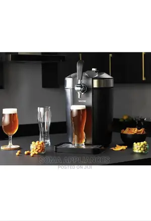 Universal Chilled Draught Beer Dispenser, 5L Keg Compatible,