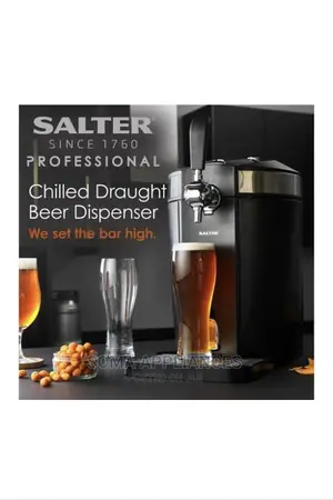 Universal Chilled Draught Beer Dispenser, 5L Keg Compatible,