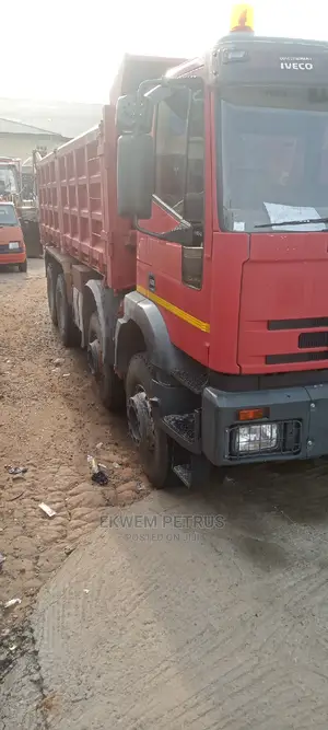 European Used Eurotrakker Iveco 8x4 Dump Truck Forsale