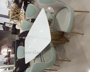 Six Seatter Dining Table and Chairs