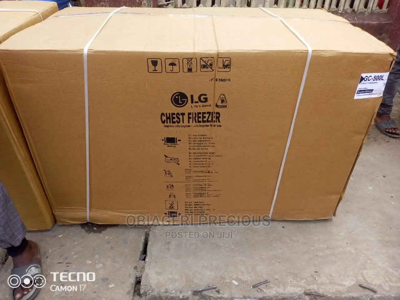 LG Deep Freezer 600 Litres