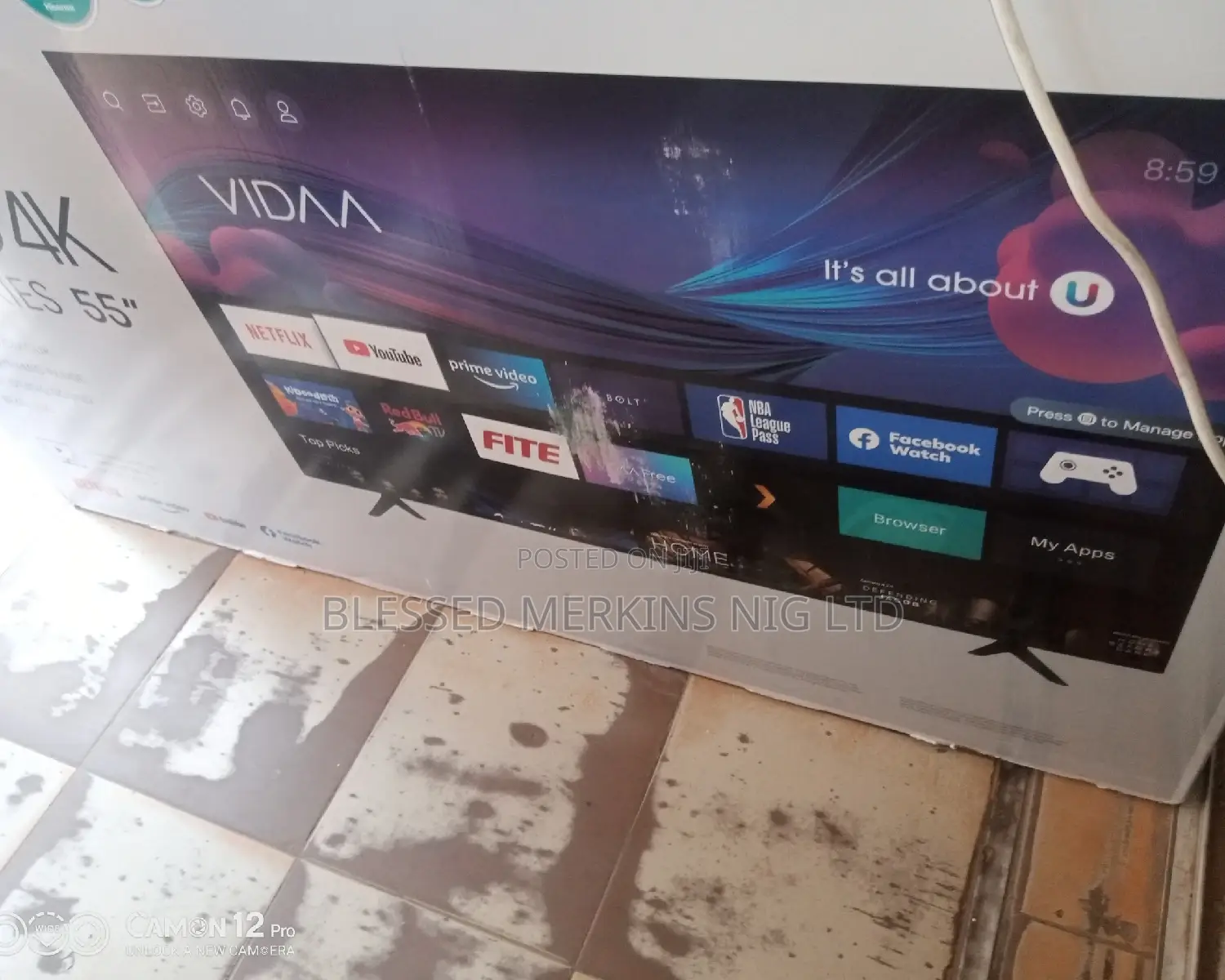 Hisense Smart Uhd Tv 55"