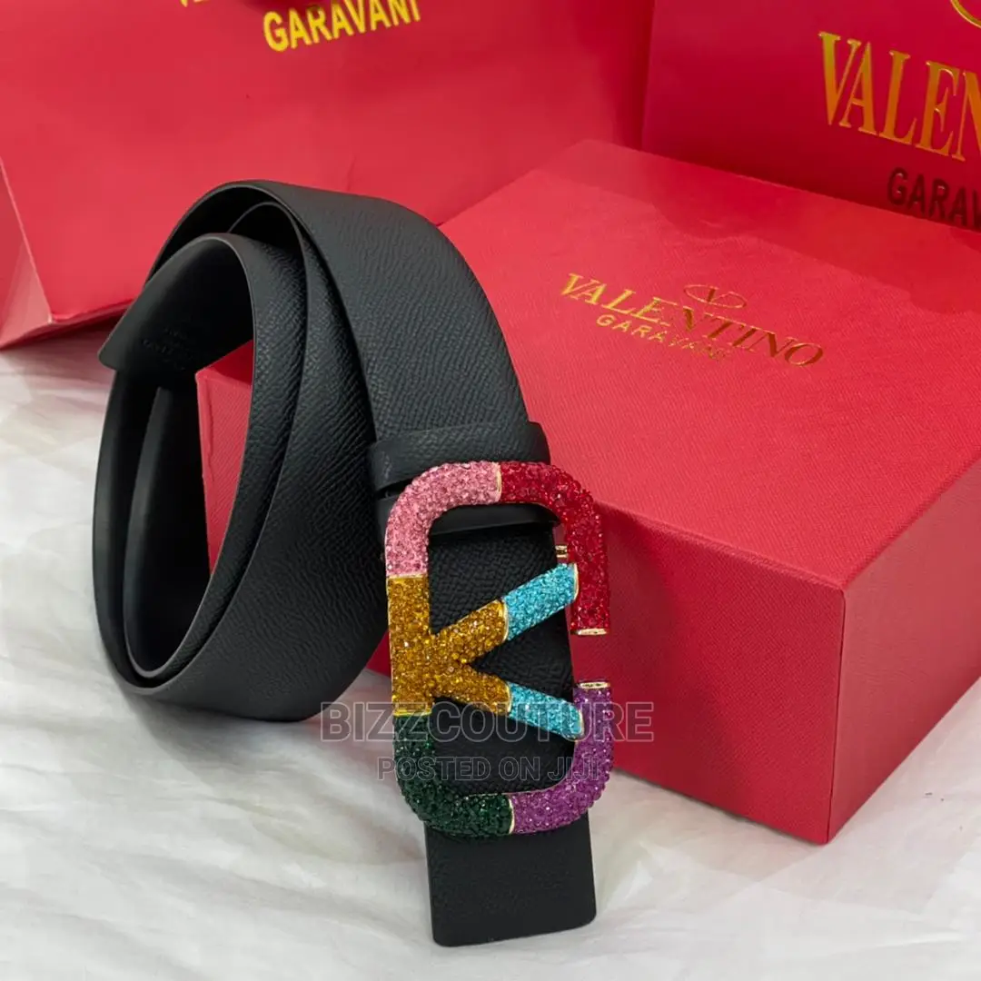 High Quality VALENTINO Leather Belts Available in Store