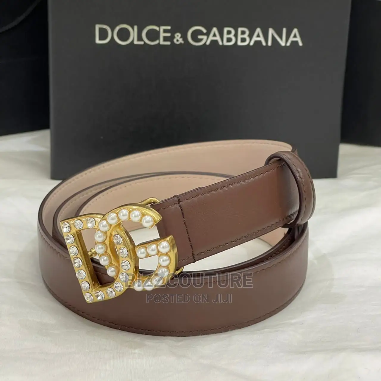 High Quality DOLCE GABBANA Leather Belts Available Instore