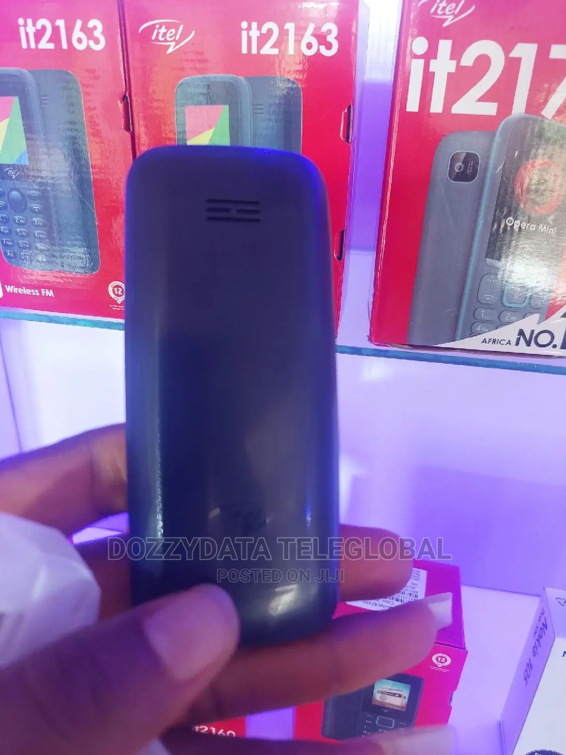 New Itel it2163 Black