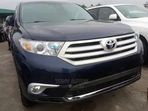 Toyota Highlander Limited 2012 Blue