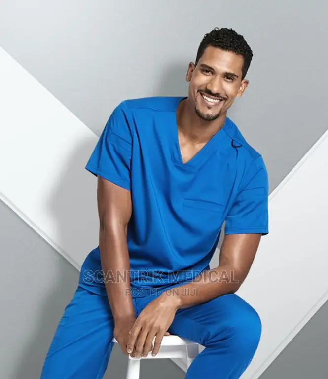 Medical Scrubs Blue
