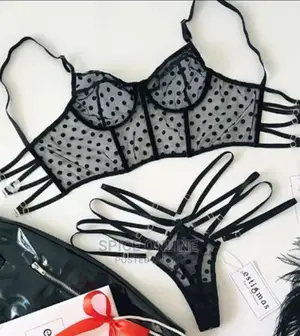 Vvip: Sexy Black Lingerie