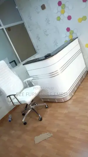 White Reception Table