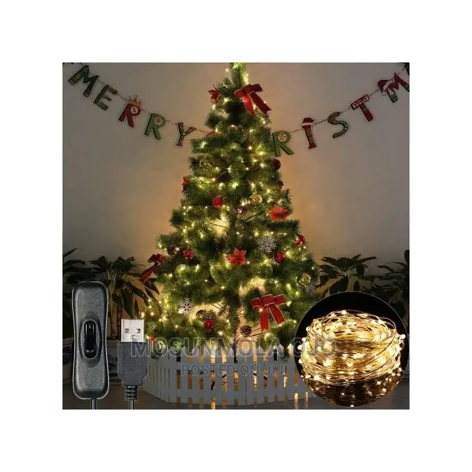 Fairy Lights 12m 120 Leds String Lights USB IP65 Waterproof