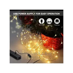 Fairy Lights 12m 120 Leds String Lights USB IP65 Waterproof