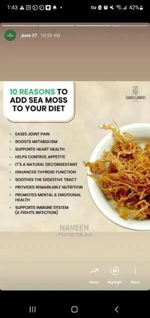 Raw Seamoss - 50g
