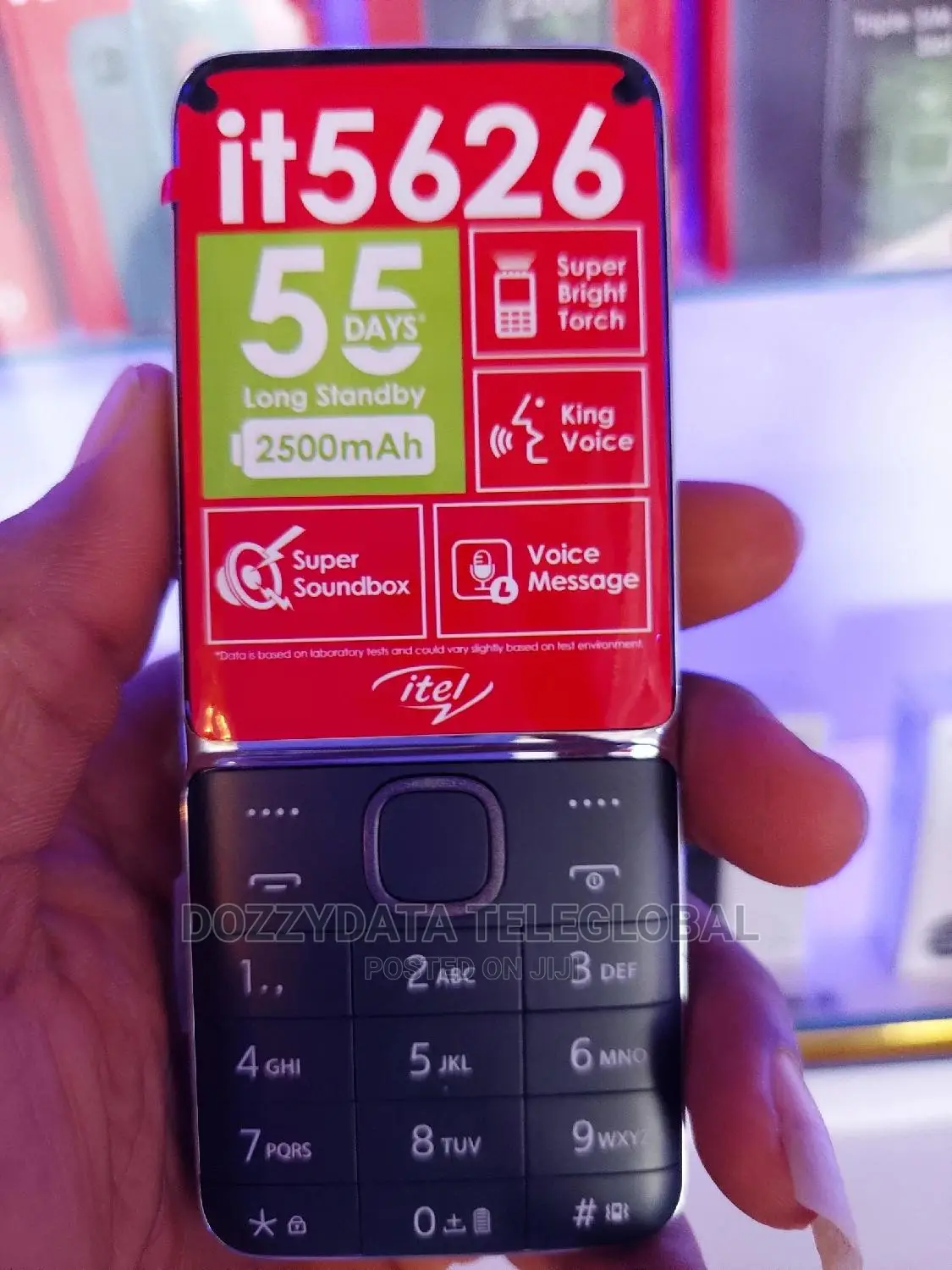 New Itel it5626 Black