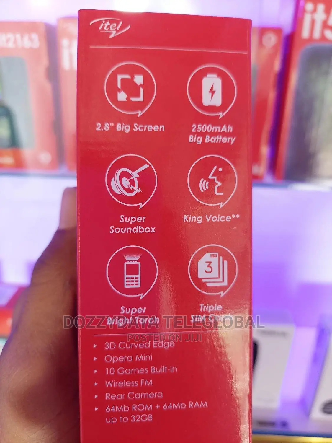 New Itel it5626 Black