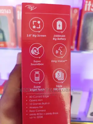 New Itel it5626 Black